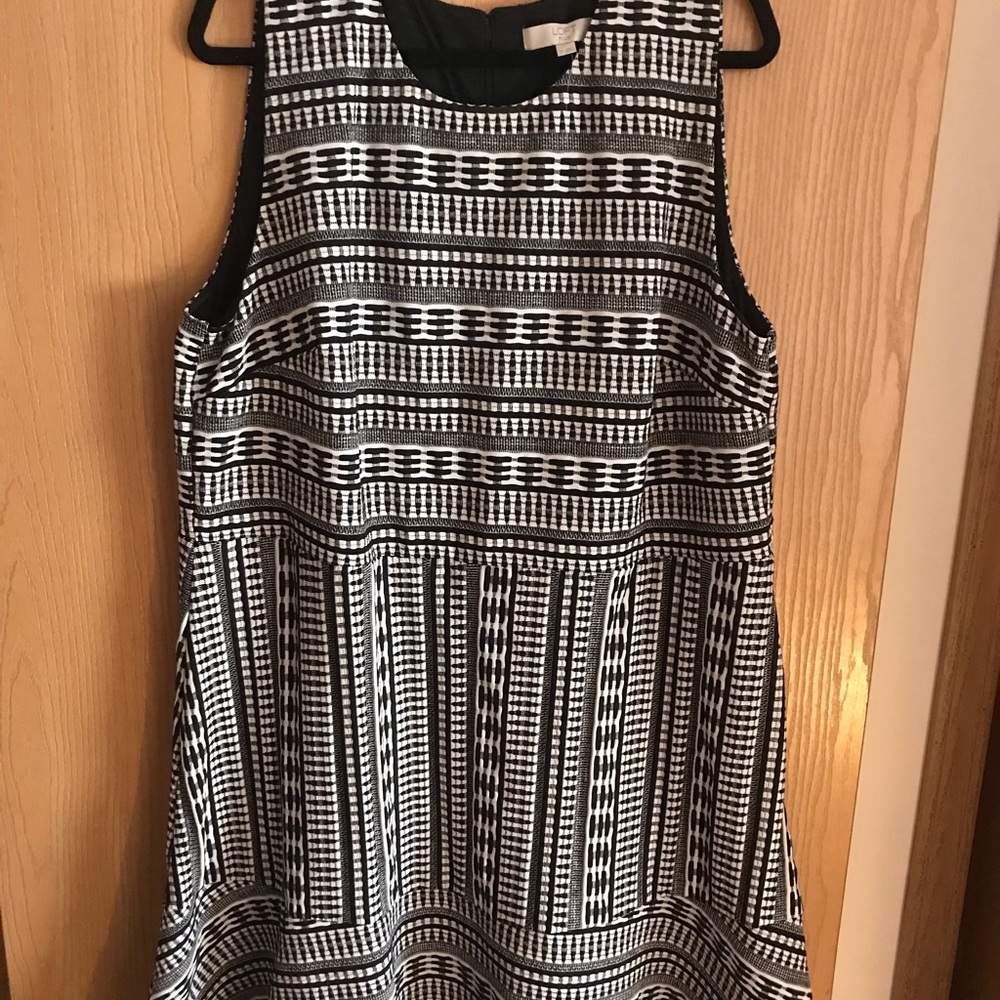 Loft Plus printed dress